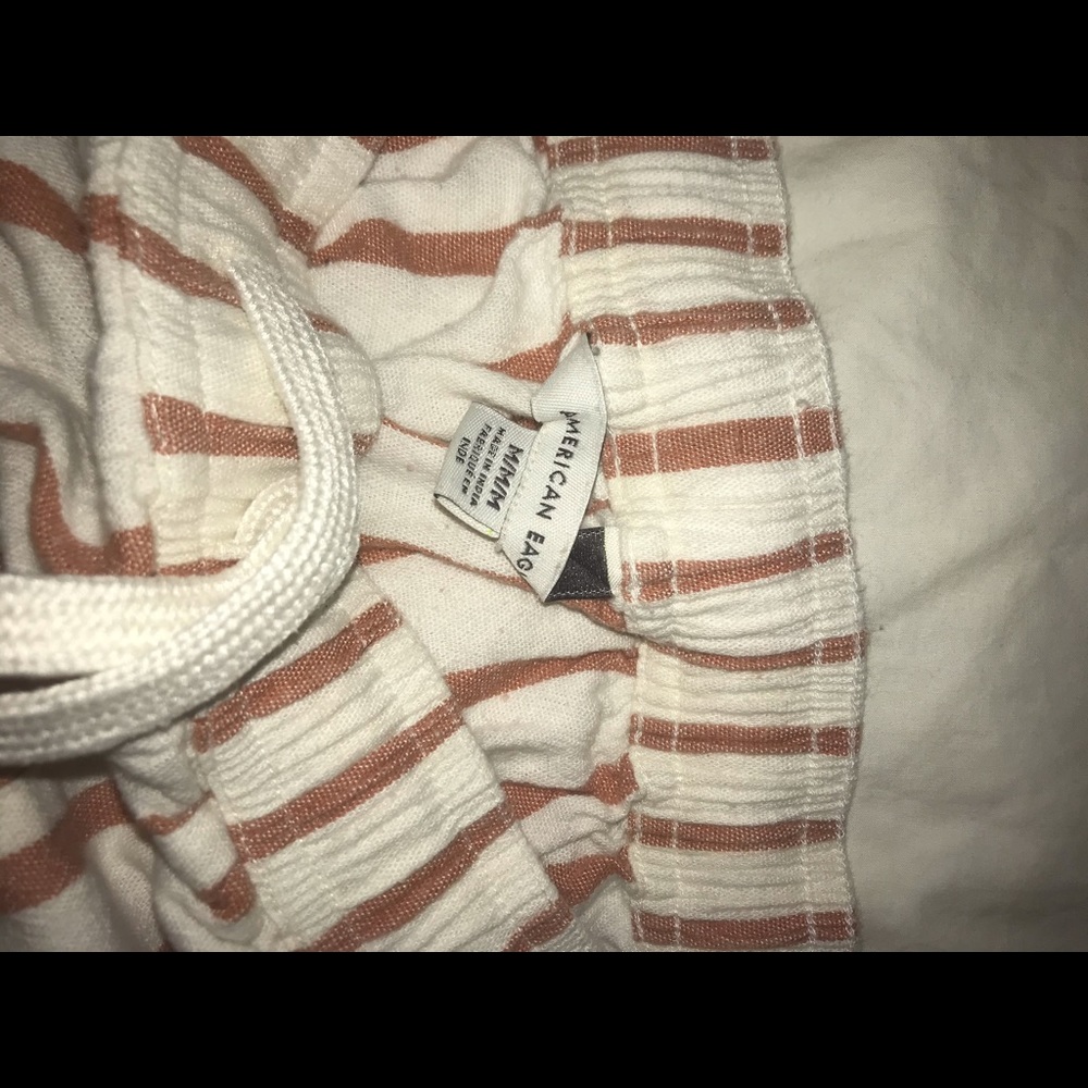 Striped drawstring pants - Picture 4 of 6